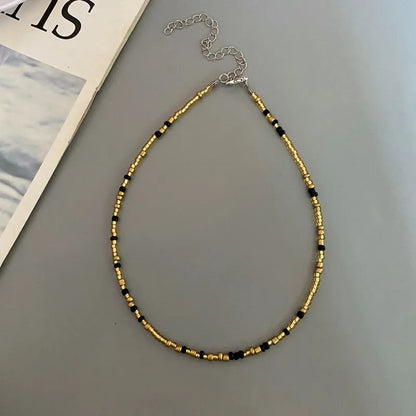 Choker Chain Fashion  Charm Collar Colorful Handmade Colar Collar Necklace Jewelry Femme