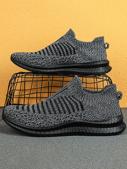 Men Running Walking sock Shoes Fashion Casual Sneakers Breathable Sport shoes Lightweight Men Sneakers Casual Shoes