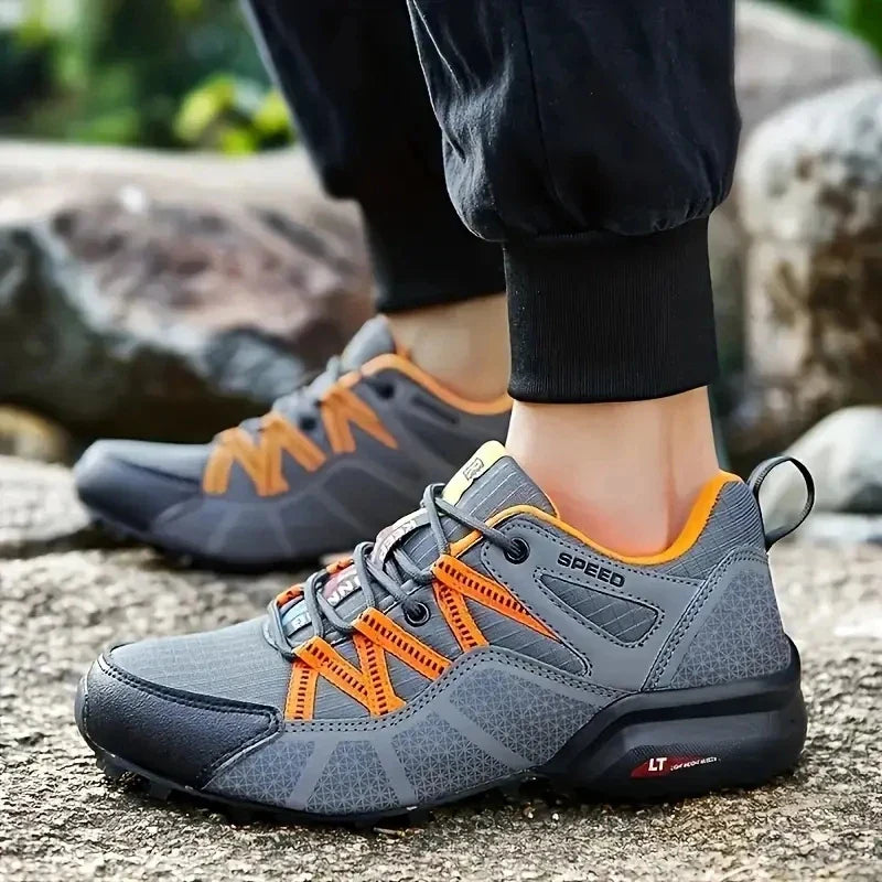 2025 Hiking Shoes Men's Non-slip Wear-resistant Comfortable Outdoor Hiking Sports Shoes Outdoor Running Shoes Walking Sports Sho