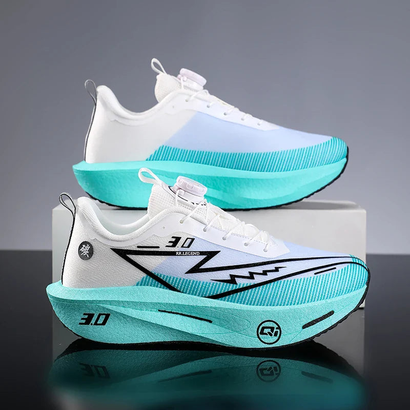 2026 Running Shoes Carbon Board Marathon Men Sports Breathable Lightweight Women's Comfy Athletic Antiskid Sneakers Casual New