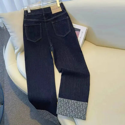 High Waist Ladies Wide Legs Spring Summer Casual Loose All-Match Pants