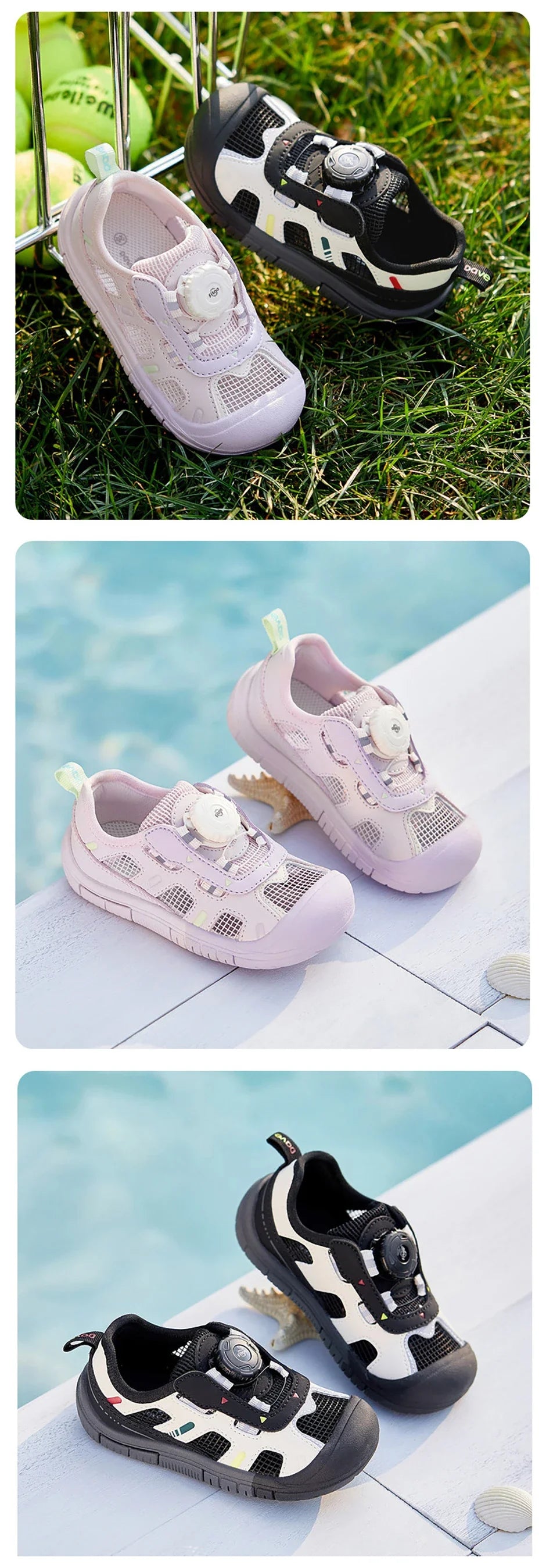 Children Sandals Girls Boys Summer Shoes Anti-slip Protect Toes Fashion Beach Sport Mesh Kids Casual Sandal DB2261660