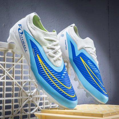 New Men Soccer Shoes Professional Sneakers Match Comfortable Football Boots Non-Slip TF/FG Ankle Boys Sports Shoes Unisex