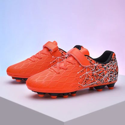 New Men Kids Soccer Shoes Cleats Match Grass Boys Professional Football Boots Ultralight Non-Slip Training Shoes Drop Shipping