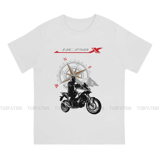 Adventure Motorcycle Tour T Shirt Vintage Grunge Large O-Neck TShirt Top sell Harajuku Men's Clothes