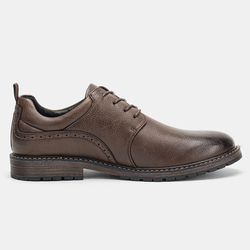 Men Casual Shoes Fashion Brand Comfortable 2025 Leather Shoes