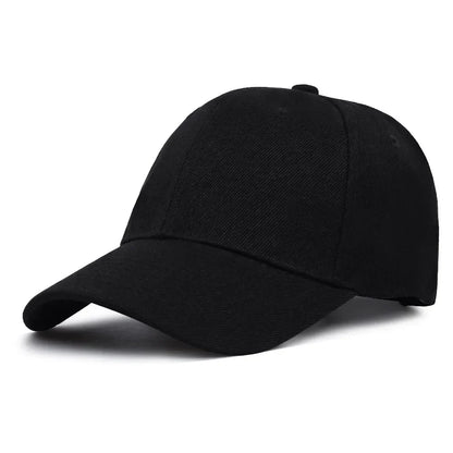 Solid Unisex Baseball Cap 6 Panel Men Caps Daily Womens Summer Hat Curved Brim Adjustable Red White Purple Grey Black