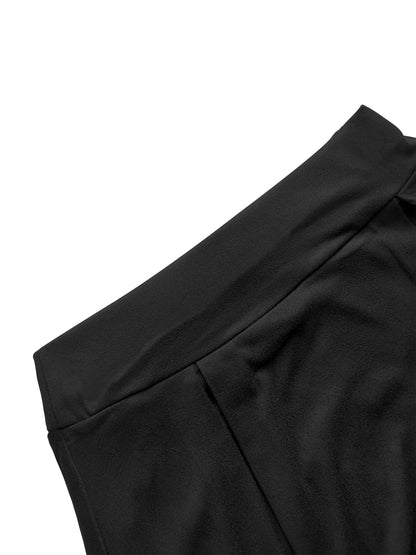 Professional Athletic Skort for Women High Waist Pleated Tear-Resistant Sweat-Wicking with Lining Anti-Wear for Outdoor Training