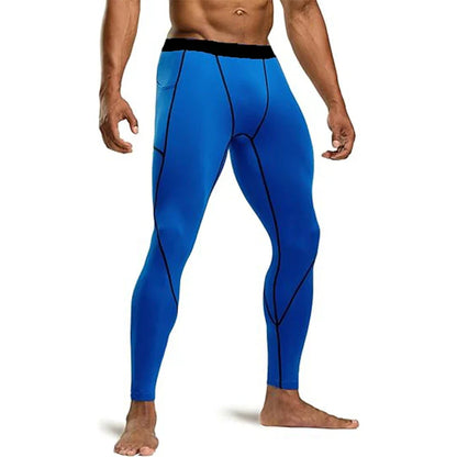 Men Running Leggings Quick Dry Gym Sport Tights Man Compression Fitness Pants Crossfit Training Basketball Tights Man Sportswear