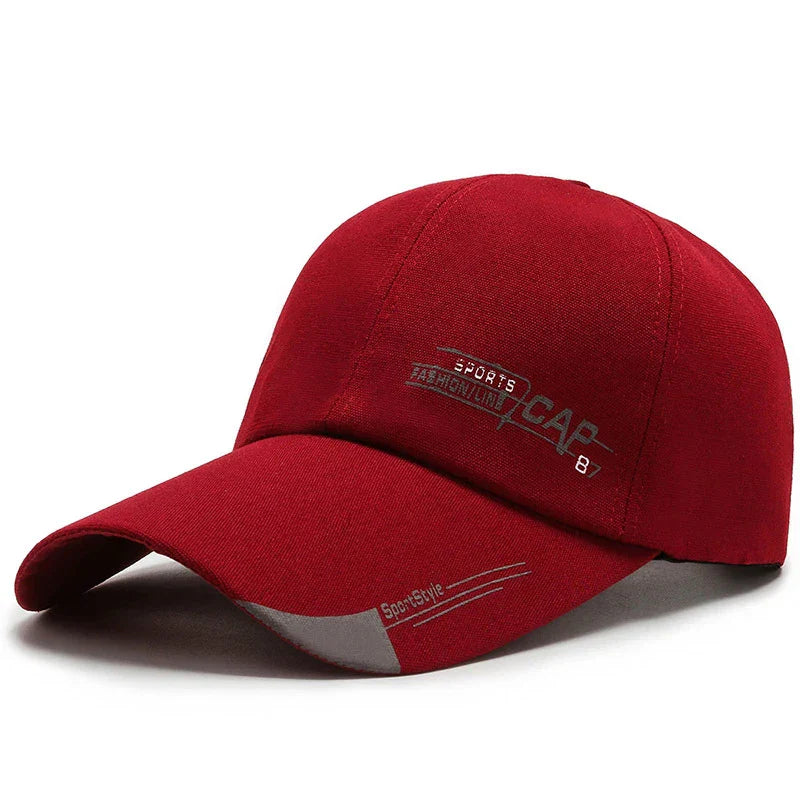 Fashion Men's Summer Hat Sport Baseball Caps Outdoor Running Visor Cap Sunscreen Cotton Adjustable Caps For Men women