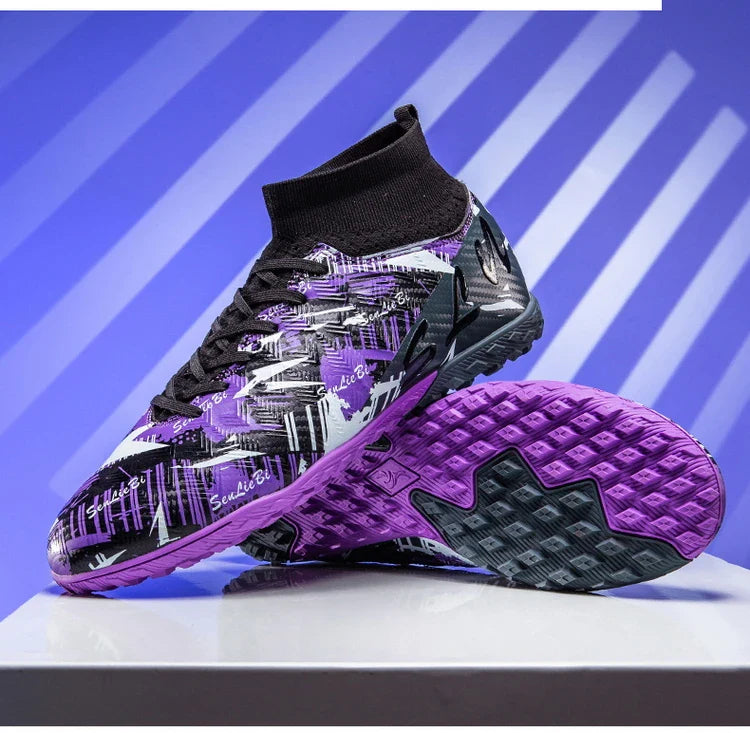 Size 34-46 Men FG/TF Football Boots Futsal Professional Unisex Kids Soccer Shoes Training Outdoor Boys Football Shoes Sneakers