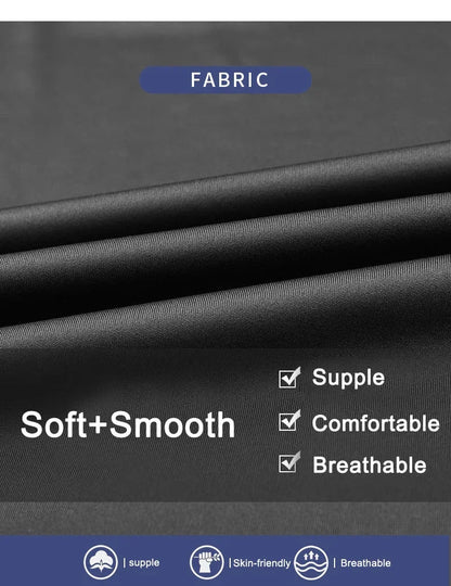 Summer Ice Silk Polo Shirt High-End T-Shirt Solid Color New Half Sleeve Non-Marking Casual Lapels Business Thin Menswear 2025
