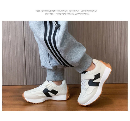 Children's Sneakers for Boy Lightweight Versatile Tennis Shoes for Girls Fashion Causal Kids School Running Basketball Shoes Hot