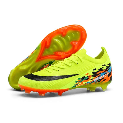 New Men Football Boots Ultralight Soccer Shoes Sport Outdoor Match Unisex Non-Slip Cleats Adult Comfortable Grass High-quality