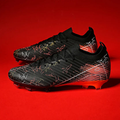 New Men's Football Boots Wholesale Cleats Non-Slip Sneakers Training Soccer Shoes Top Quality FG Drop Shipping Unisex Adult