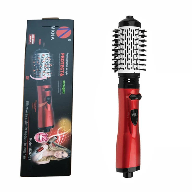 2-in-1 professional automatic rotating hair dryer curler Comb Hot air brush ion multi-functional styling tool