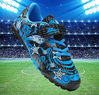 Children's Soccer Shoes Cleats Sneakers FG Sport Non-Slip Kids Football Boots Training Match Boys Youth Professional Shoes New
