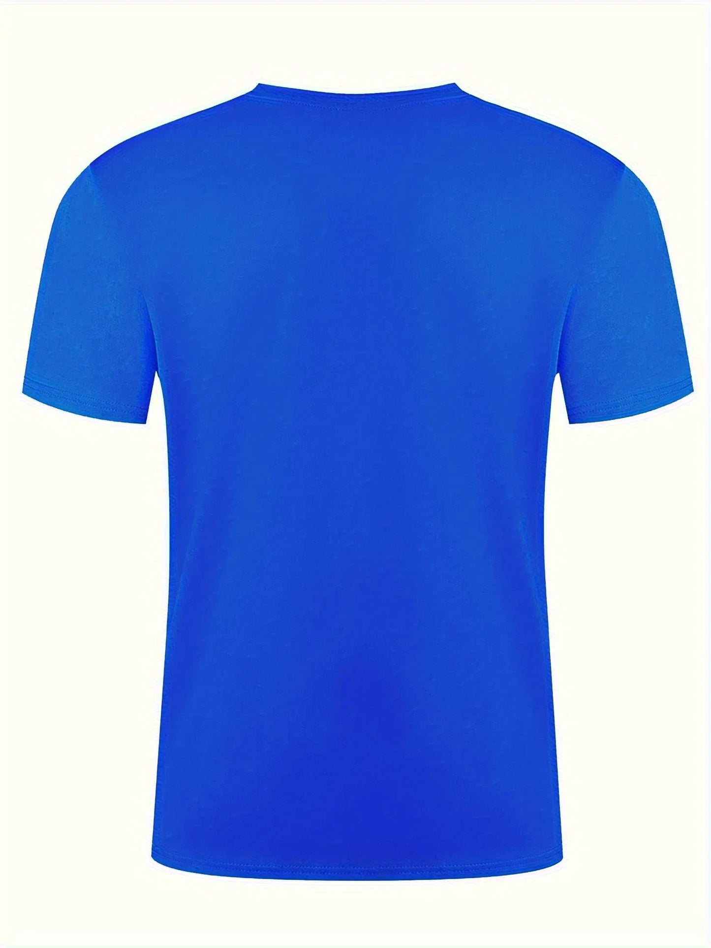 Men's summer 100 cotton fashionable casual sports loose plus size simple letter printed round neck short sleeved T-shirt top