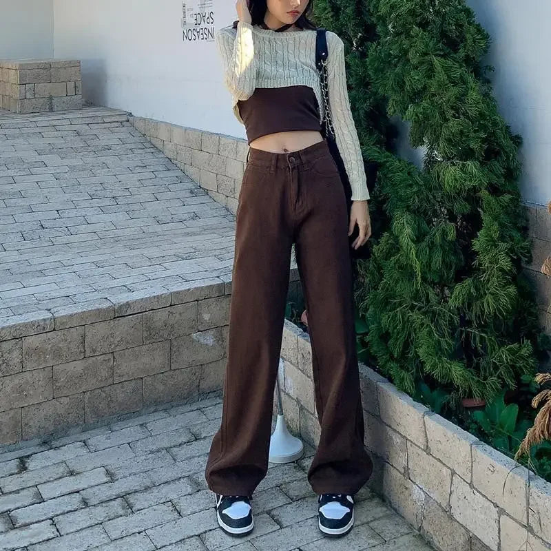 Women's Spring Autumn Slimming Versatile Plus Size Pants