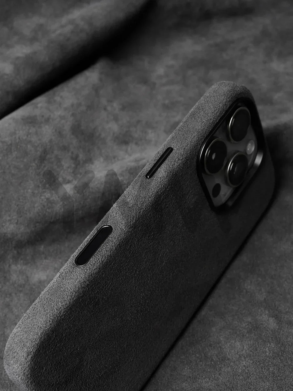 Case for iPhone 17 16 Pro Max Compatible Magsafe Business Supercar Interior Same Suede Leather Phone Cover