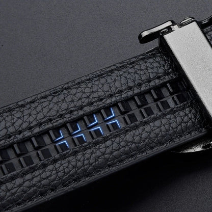 High End Genuine Leather Belt For Men Automatic Buckle Designer New Casual Trendy Versatile Fashion Trouser Strap High Quality
