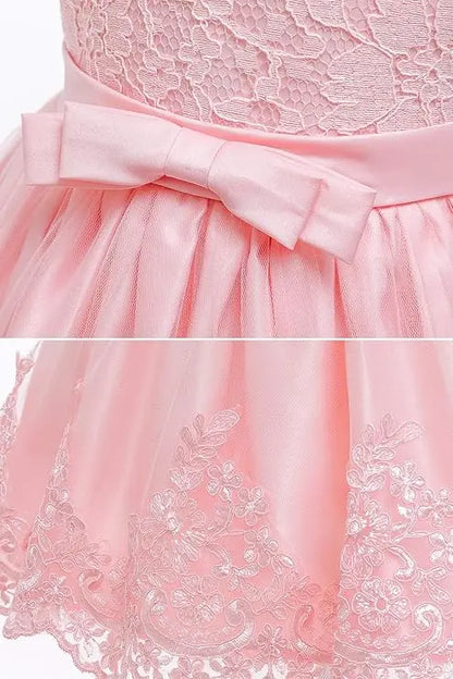 Girls White Baptism Dress Bridesmaid Dresses For Wedding Prom Gown Big Bow Girls Elegant Dresses Red Puffy Christmas Dress