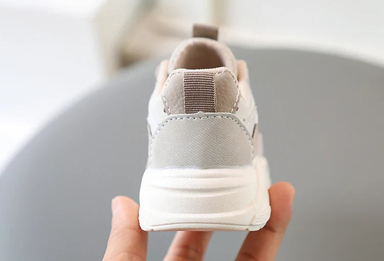 Children Sneakers for Boys Girls Lace-up Non-slip Spring New Girls Sport Shoes Classic Kids Casual Running Cute Toddler Shoes