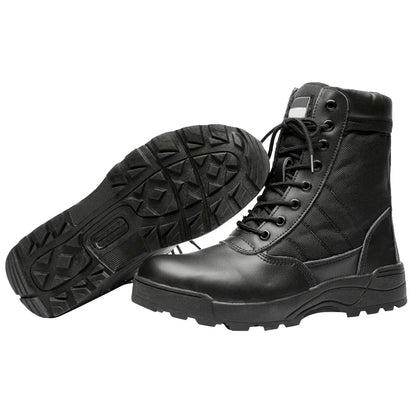 Desert Combat Boots Lace Up Outdoor Hiking Boots Breathable Hunting Training Boots Lightweight Non-Slip for Men
