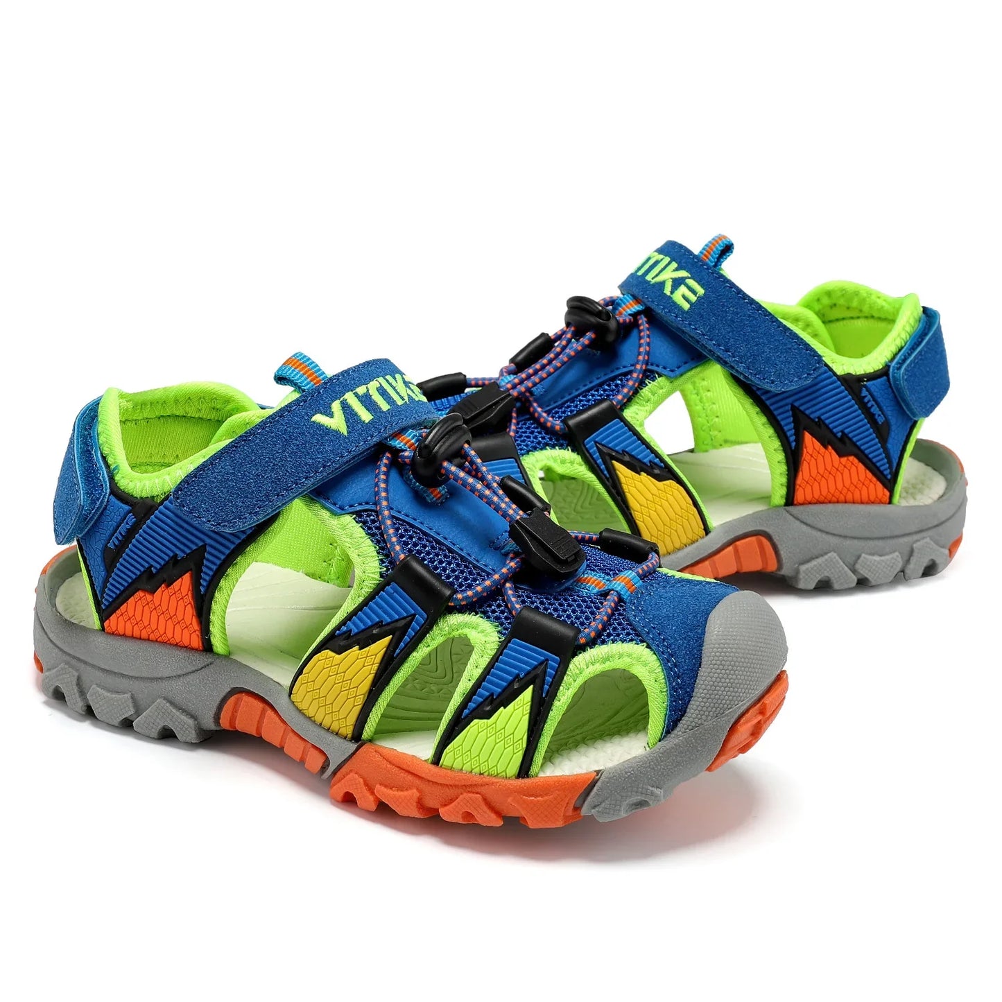Boys Girls Sports Sandals Summer Kids Closed Toe Outdoor Sandals Athletic Water Shoes Sandals Child Pool Beach Sandals