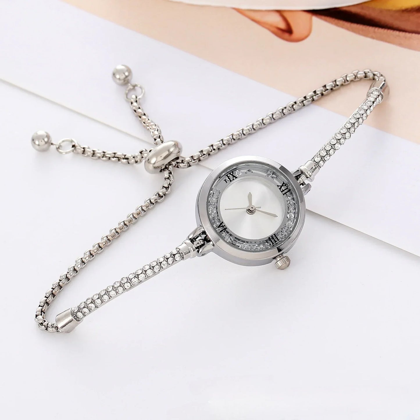 Fashion Luxury Women's Watch Gold Fine Strap Ladies Watch For Bracelet Montre Femme Female Wrist Watch Women Clock Relojes