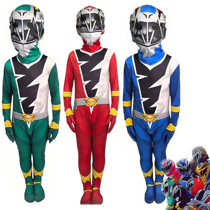 Anime Fancy Ranger Kishiryu Sentai Ryusoulger Cosplay Costume Jumpsuit Halloween Party Cosplay Halloween Carnival Suit For Boys