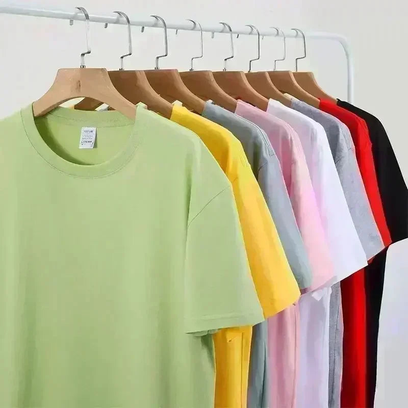 Summer New Audi Joint Model Round Neck Letter Short Sleeve Printing Breathable Comfortable Quick Drying Men's Leisure