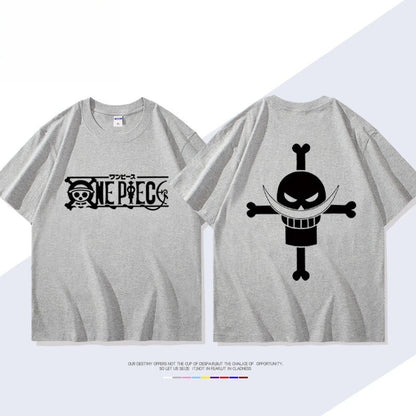Printed Short Sleeve T-shirt Men's Women's Fashion Loose Cotton Top