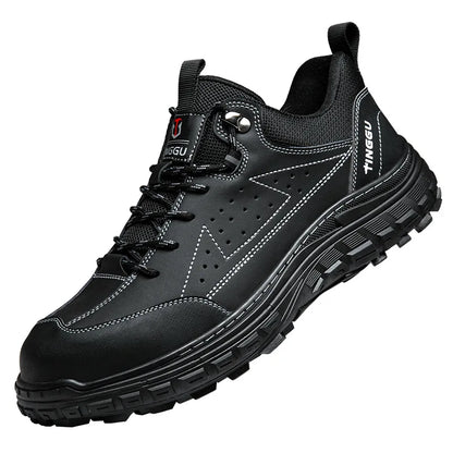 Labor Protection Shoes Are Lightweight Odor Resistant Breathable Smash Resistant Puncture Resistant Wear-resistant Safe for Work