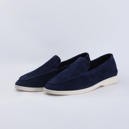 Slip on Loafers Shoes 2024 Sneakers Suede Leather Men Comfortably Flats High Quality Size 46