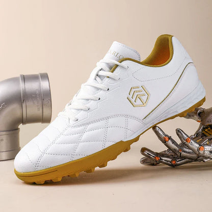 New Men Football Boots Grass Breathable Match Outdoor Sport Soccer Shoes Cleats Long Spikes Comfortable Training Boys Non Slip
