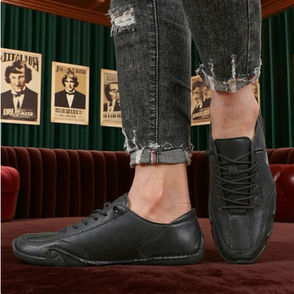 Botas de Tornozelo Masculinas Costura da Moda Leves Confortáveis Sapatos Casuais para Caminhada Tênis Respiráveis para Exterior Dirigir