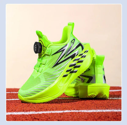 Children‘s Basketball Shoes Non-slip Breathable Running Shoes Lace-up Boys Girls Training Sneakers Athletic Shoes Tennis Shoes