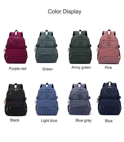 Luxury Travel Backpack Women's Stylish Teenage Youth Backpacks for Bara Mochila Impermeable Large School Bag for Boys