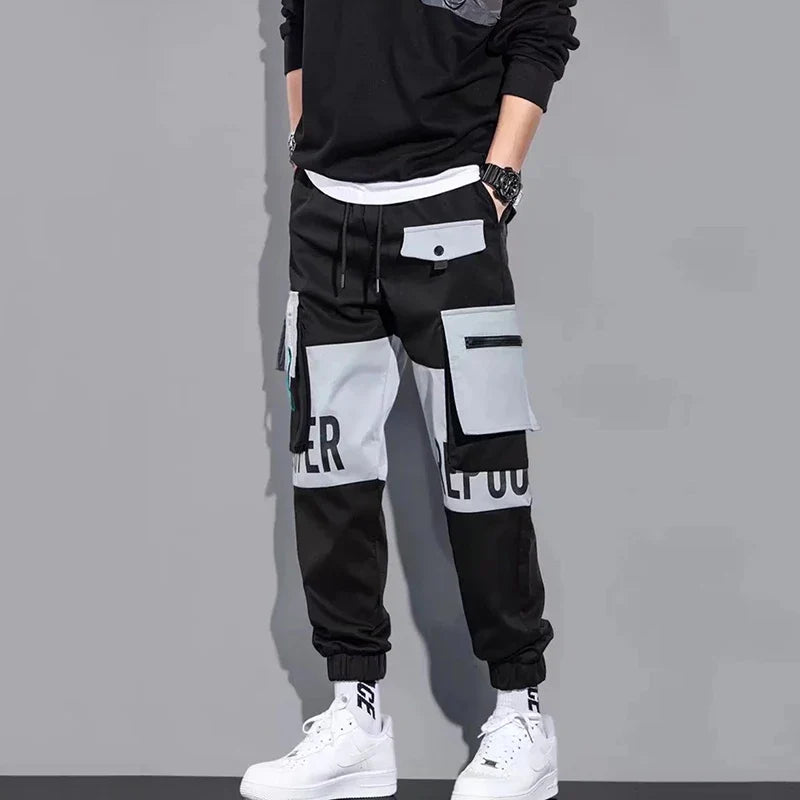 Men Versatile Casual Pants Male Summer Thin New Style Straight Leg Cargo Pants Classic Streetwear Quick Dry Ice Silk Pants