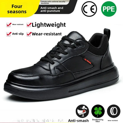 Insulated Shoes 6KV Electrician Shoes Toe Caps Anti Smashing Anti Piercing Lightweight Soft Safety Shoes Labor Protection Shoes