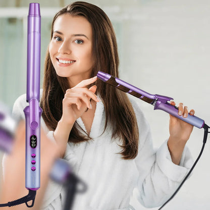 US Hair Curler Large Volume Does Not Hurt The Hair Perm Negative Ion 25mm Bangs Lasting Syling Electric Curling Iron