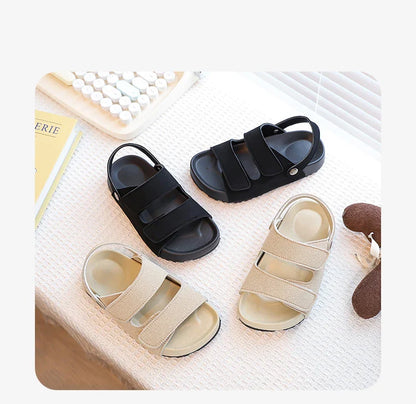 Boy's And Girls' 2026 Summer New  Casual Thick Sole Slides Forest Style Two-Way Sandals