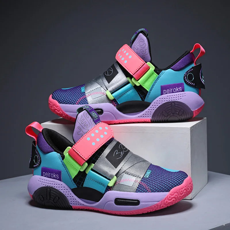Kids Shoes Running Girls Boys School Casual Sports Tennis Sneakers Basketball Outdoor Lightweight Children Shoes Non-slip