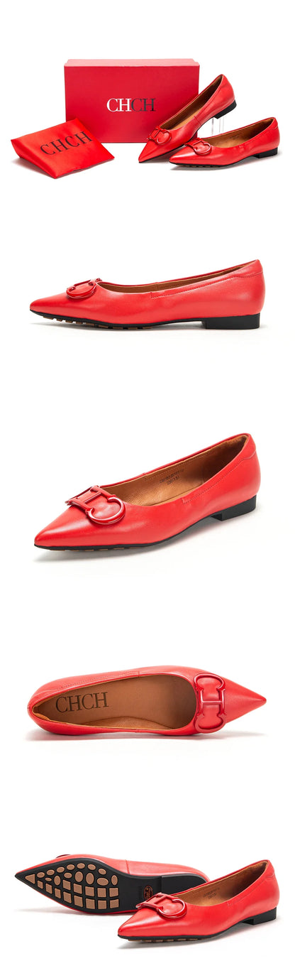 Women's Flats Simple Solid Coloured Classic Fashionable Style Pointed Toe Suitable for Business Office Comfortable For Girls