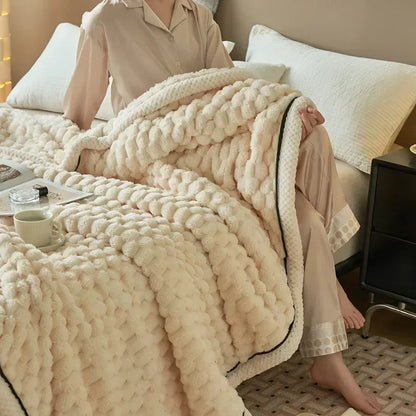 Turtle Velvet Autumn Winter Warm Sleeping Blanket Soft Comfortable Flannel Fleece Blankets for Bed Cozy Fluffy Warmth Blanket