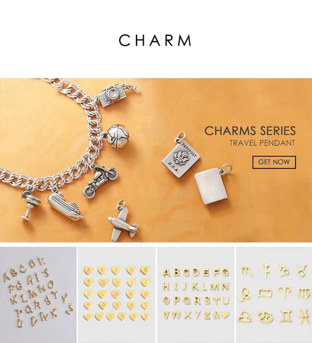 Initial Name Heart Shape Pendant For Necklaces Stainless Steel Necklace for Women Bracelet Make Earrings Jewelry
