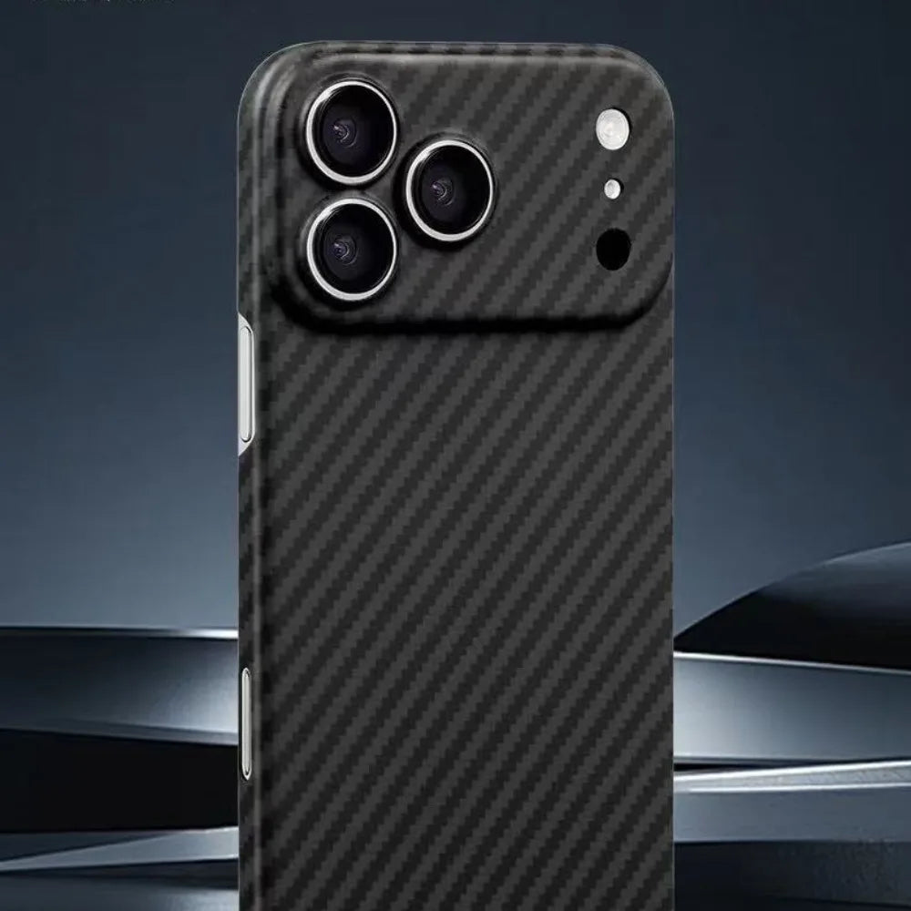 X-level 1500D Carbon Fiber Phone Case For IPhone 17 Pro Max 17 Air Business Ultra-Thin Rugged Protect Cover