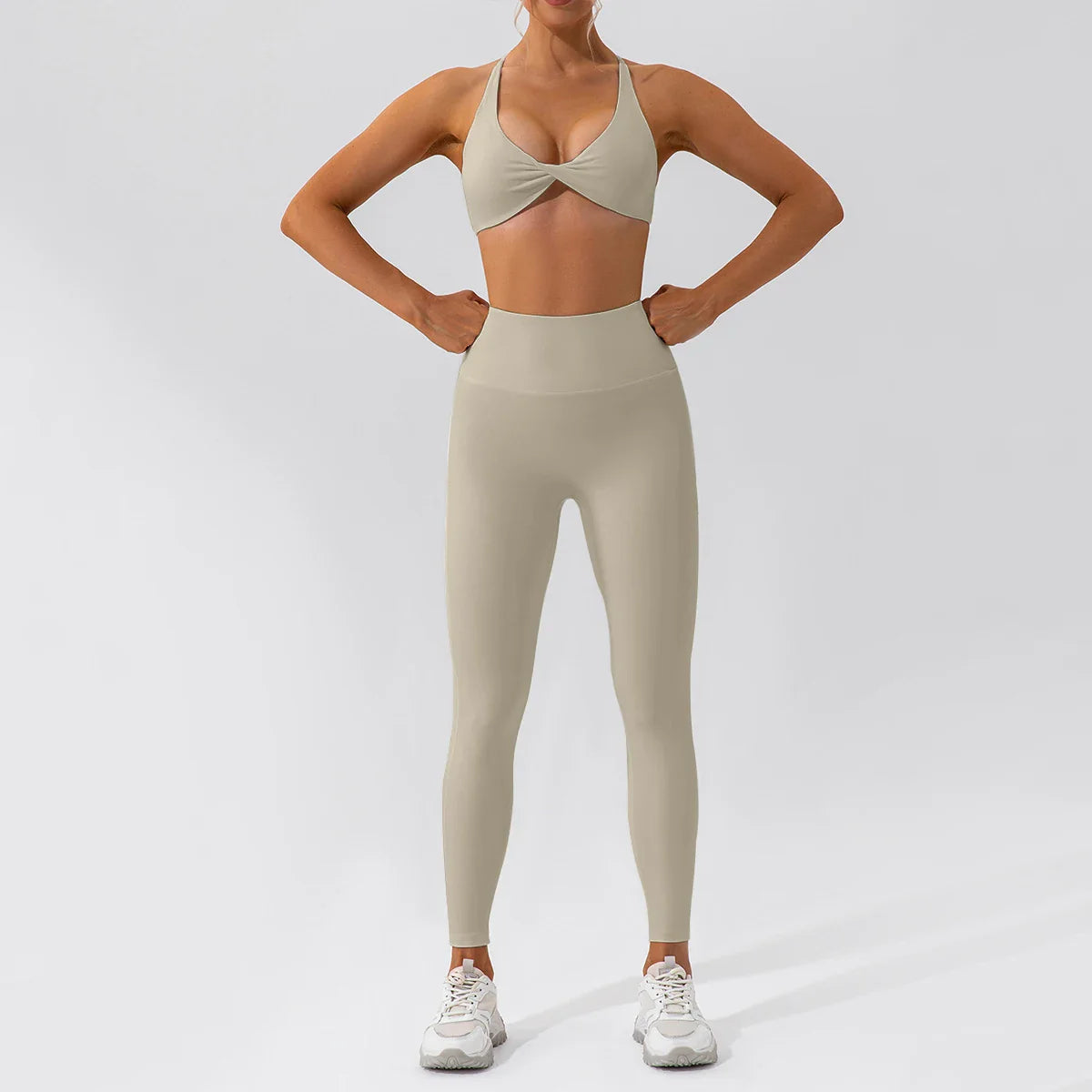 Summer 2PCS Yoga Suit Sports Set Women Quick-Dry Gym Set Women Tracksuit Running Workout Long Sleeve Sports Shirt Yoga Clothing