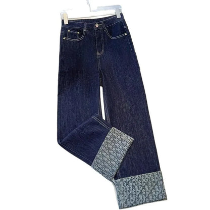High Waist Ladies Wide Legs Spring Summer Casual Loose All-Match Pants
